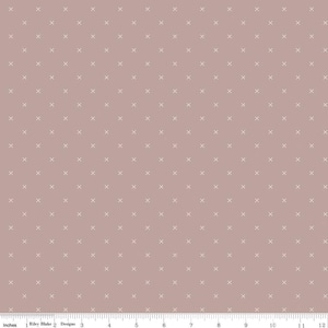 Bee Cross Stitch Pewter by Lori Holt of Bee in my Bonnet for Riley Blake Designs