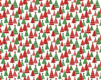 Happy Forest C from Deck the Halls by Liberty Fabrics