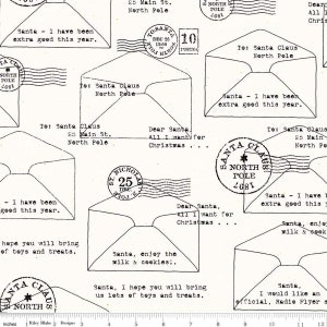 Cartas de Nicolás a Papá Noel de J. Wecker Frisch para Riley Blake Designs