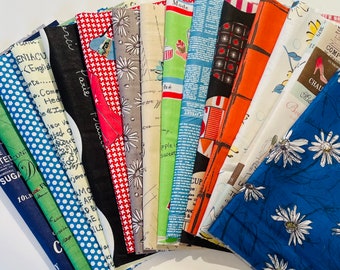 OOP Fabrics  by Suzuko Koseki for  Yuwa of Japan- Bundle C