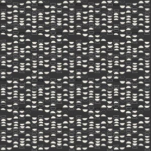 Cabochons Black from Sketchbook by Heather Black for  PBS Fabrics