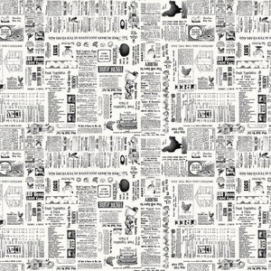 Zooming Hühner Newprint von Timna Tarr für Studio E Fabrics