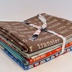 Texting While Sewing Encouraged with Yuwa Fabrics-  Bundle