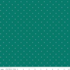 Bee Cross Stitch Jade by Lori Holt of Bee in my Bonnet for Riley Blake Designs