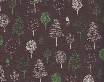 Forest  Color F by Megumi Sakakibara for Yuwa of Japan