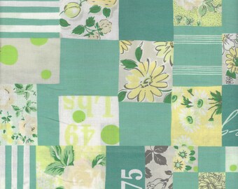 Patchwork Pattern Color E  by Suzuko Koseki for  Yuwa of Japan
