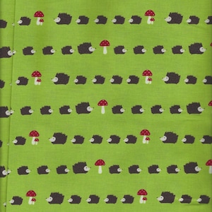 Hedgehogs in Green  from Stof of Denmark