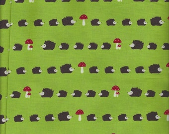 Hedgehogs in Green  from Stof of Denmark