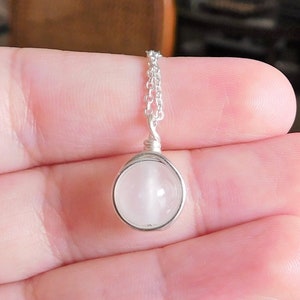 Selenite Necklace , White Crystal Necklace , White Selenite Pendant