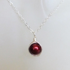 Burgundy necklace forever 21 best sale