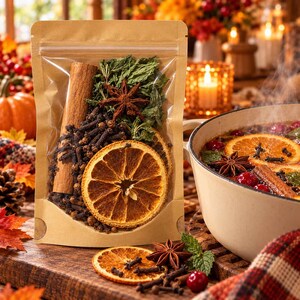 Thanksgiving Simmering Pot, Christmas Stovetop Potpourri, Holiday Home Fragrance, Cozy Christmas Gift, Stocking Stuffer