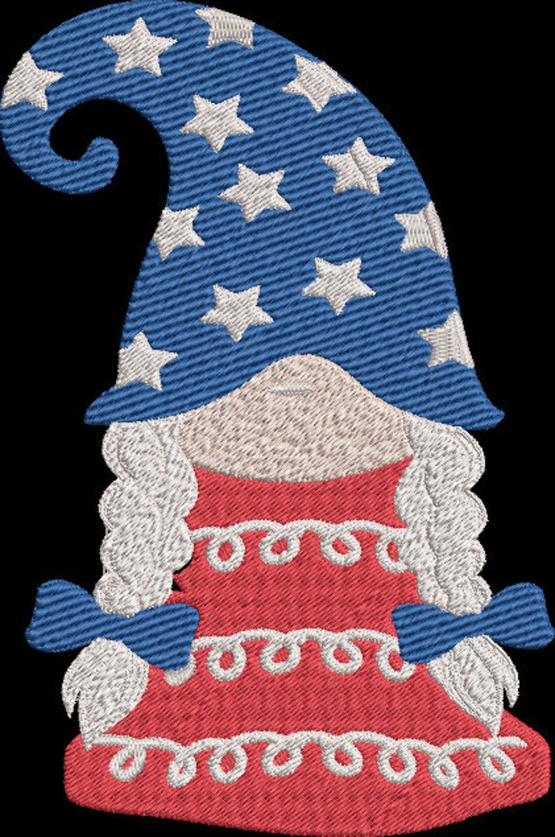 Gnomes 4th of july independence day machine embroidery design  etsy Gnomes 4th of july independence day machine embroidery design  etsy
