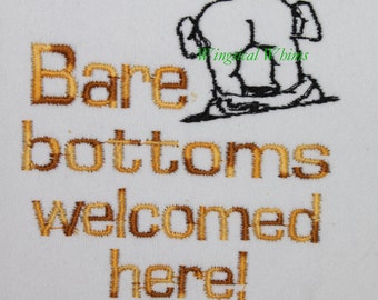 Toilet Paper Saying #20 Single Design Machine Embroidery File  Toilet Paper Sayings Pictures