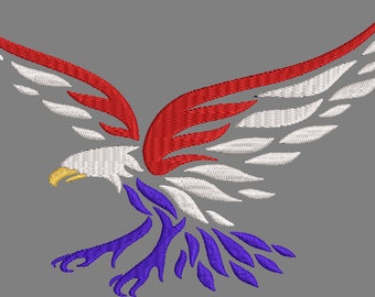 Eagle Digitized Machine Embroidery Design Digital Download | Etsy