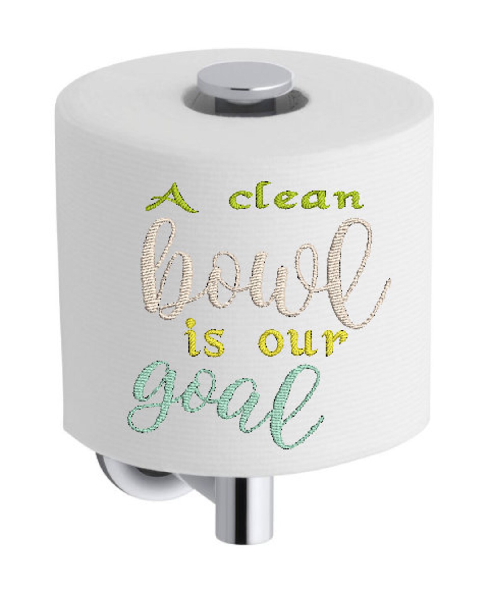 Toilet Paper Embroidery Design TP No 271 Design Machine Etsy