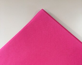Cerise Tissue Paper Sheets, Bulk Hot Pink Tissue Paper, Premium Cerise Tissue Paper, Large Hot Pink Tissue Paper, Wholesale Cerise Tissue