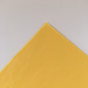 Buttercup Yellow Tissue Paper Sheets, Bulk Yellow Tissue Paper, Premium Yellow Tissue Paper, Large Tissue Paper, Wholesale Tissue Paper