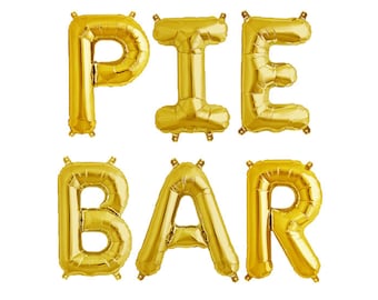 Pie Bar Balloons, Pie Bar Banner Balloons, Thanksgiving Balloons, Dessert Bar Thanksgiving Ideas, Thanksgiving Banner, Thanksgiving Decor