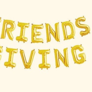 Friendsgiving Banner Thanksgiving DekorationSideen Gobble | Etsy