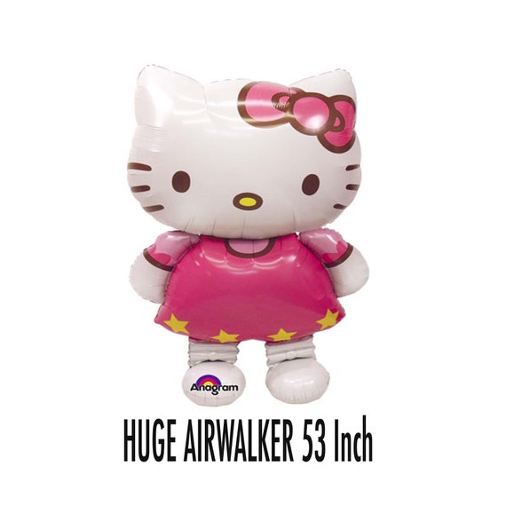 Hello Kitty Airwalker Balloon, Hello Kitty Birthday Party Balloon