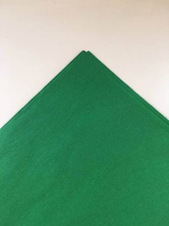 Kelly Green Tissue Paper Sheets, Bulk Green Tissue Paper, Premium Green Tissue Paper, Large Green Tissue Paper, Wholesale Green Tissue Paper