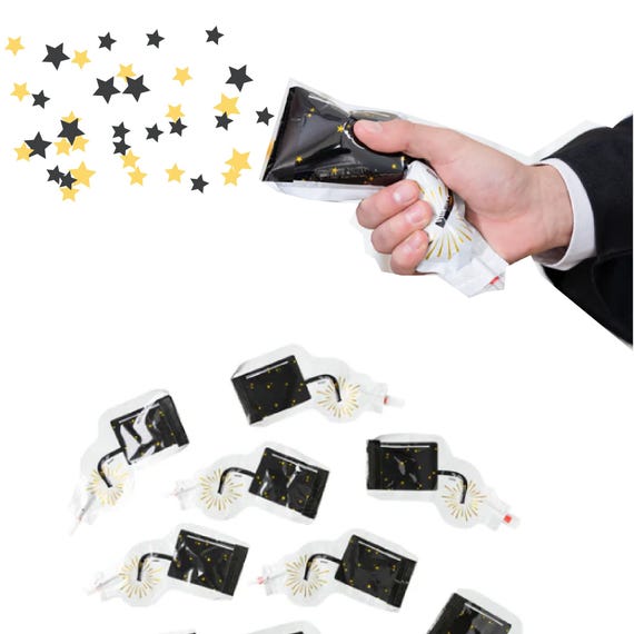 Graduation 2025 Party Decor Confetti Poppers, Star Confetti, Graduation decor ideas, Balloons, Banners, Tassel & Pom Decor