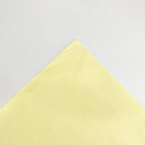 Light Yellow Tissue Paper Sheets, Bulk Yellow Tissue Paper, Premium Yellow Tissue Paper, Large Yellow Tissue Paper, Wholesale Tissue Paper