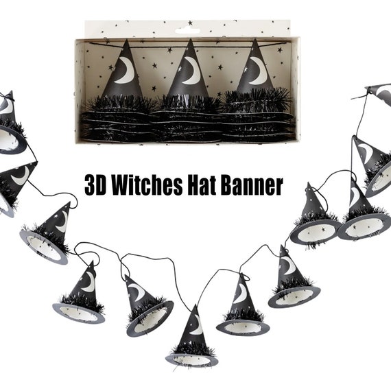 Witch  Hat Decor, Hocus Pocus Party and Baby Shower Decor 100%That Witch Hat, Witch Costume Party Potion, Caldron