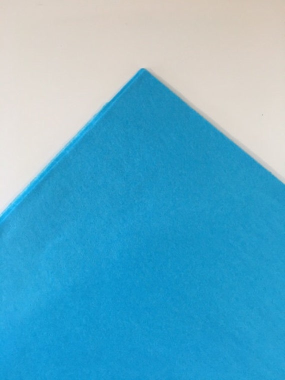 Turquoise Tissue Paper Sheets, Bulk Turquoise Tissue Paper, Premium Turquoise Tissue Paper, Large Tissue Paper, Wholesale Tissue Paper