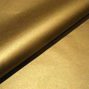 Fogli di carta velina metallizzata oro, carta velina oro sfusa, carta velina oro grande, tessuto oro antico per la decorazione di Capodanno