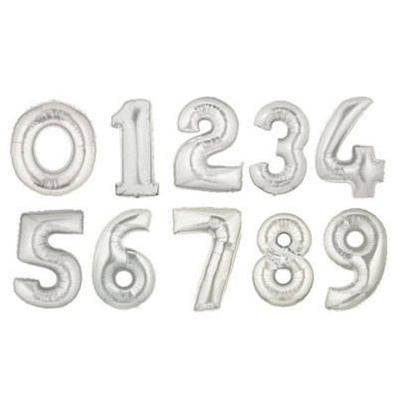 Silver 2024 16 balloons