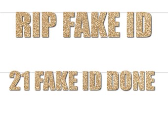 Rip Fake Id Sign