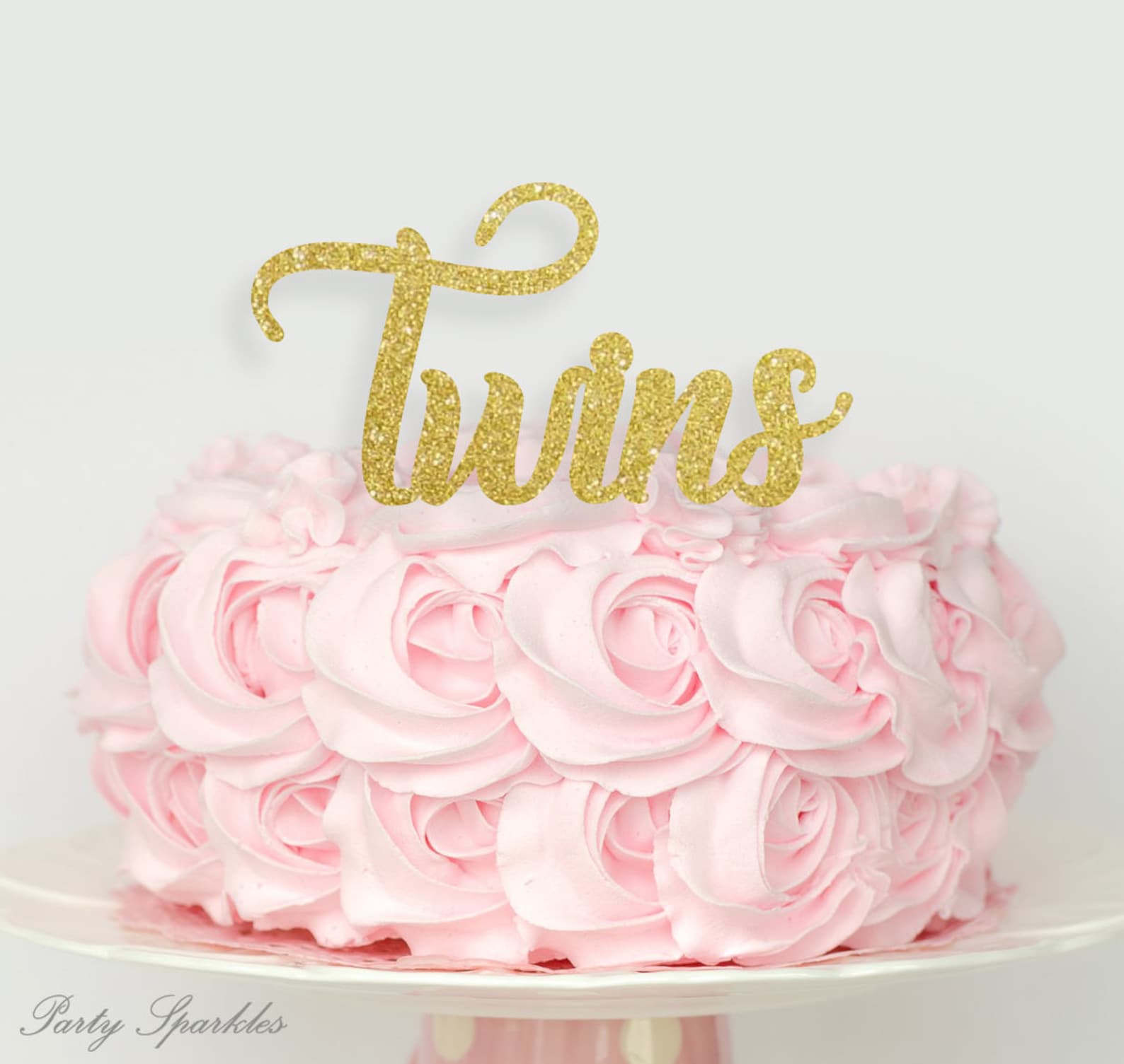 Twins Cake Topper Twins Baby Shower Cake Topper Oh Babies Etsy