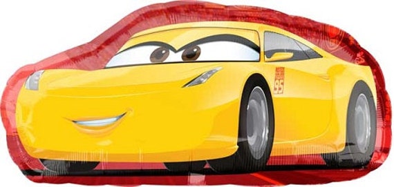 Giant Lightning McQueen Balloon 30in x 17in - Cars