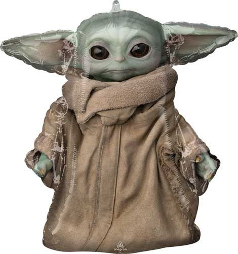 Star Wars Party Decor Balloons, Storm Trooper Air walker Balloon, Kylo Ren, BB8, R2D2, Baby Yoda Darth Vader Balloon, decoration birthday baby yoda grogu