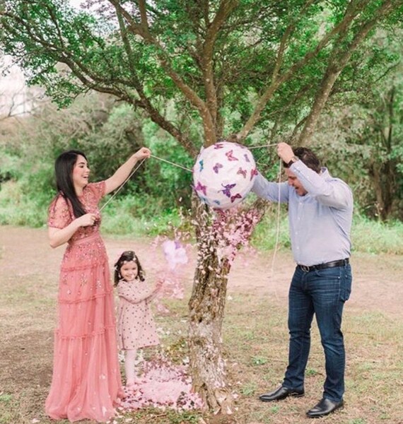 Gender Reveal Pinata Gender Reveal Custom order Pinatas Gender Reveal BIG box Personalized Pinata