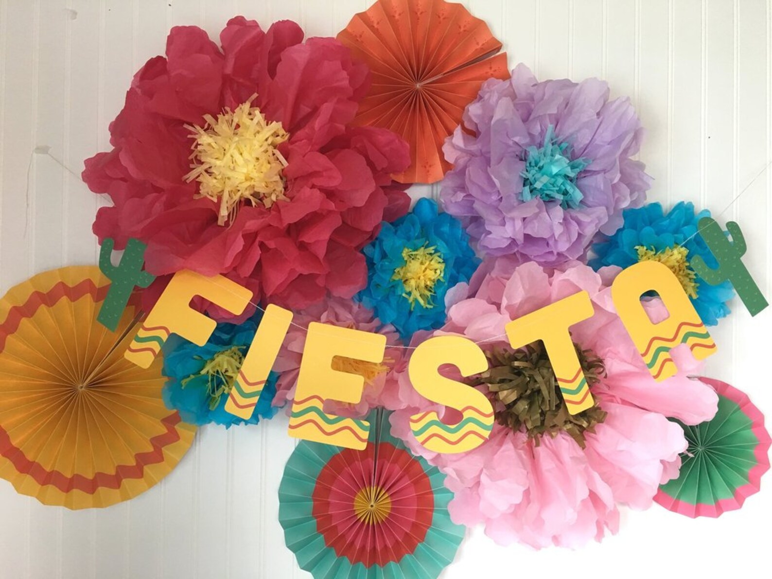 Large Paper Flowers Backdrop Wall Neutral Baby Shower Custom Etsy