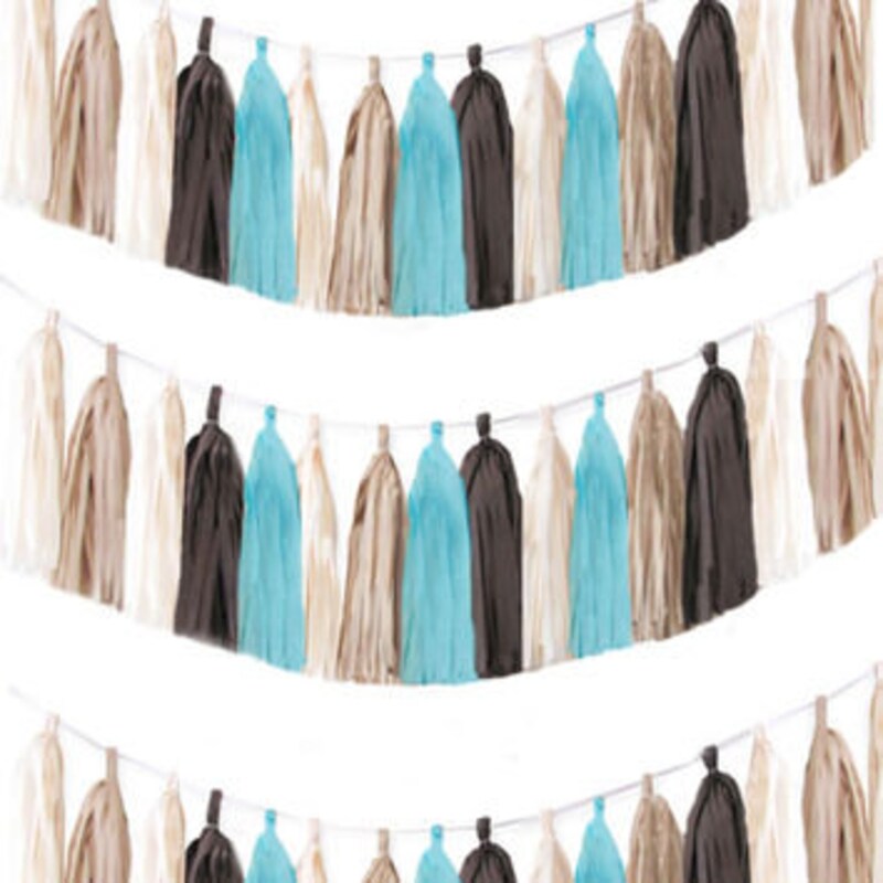 Blue and Brown Decor - Etsy