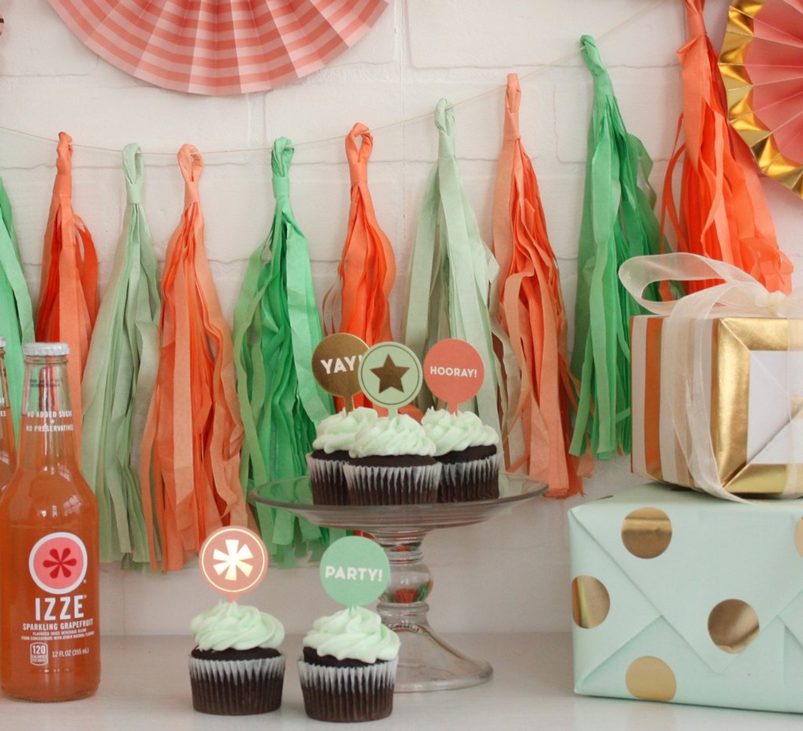 Navy Tassel Garland Navy Blush Pink Grey Decorations Etsy