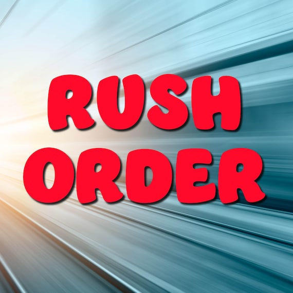 Rush my order Express mail 1-2 day