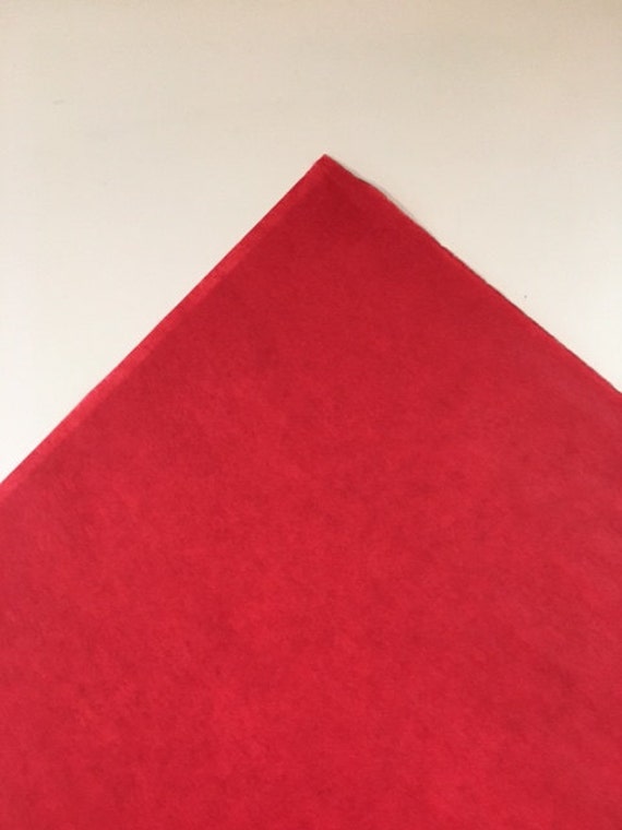 Cherry Red Tissue Paper Sheets, Bulk Red Tissue Paper, Premium Red Tissue Paper, Large Scarlet Red Tissue Paper, Wholesale Red Tissue Paper