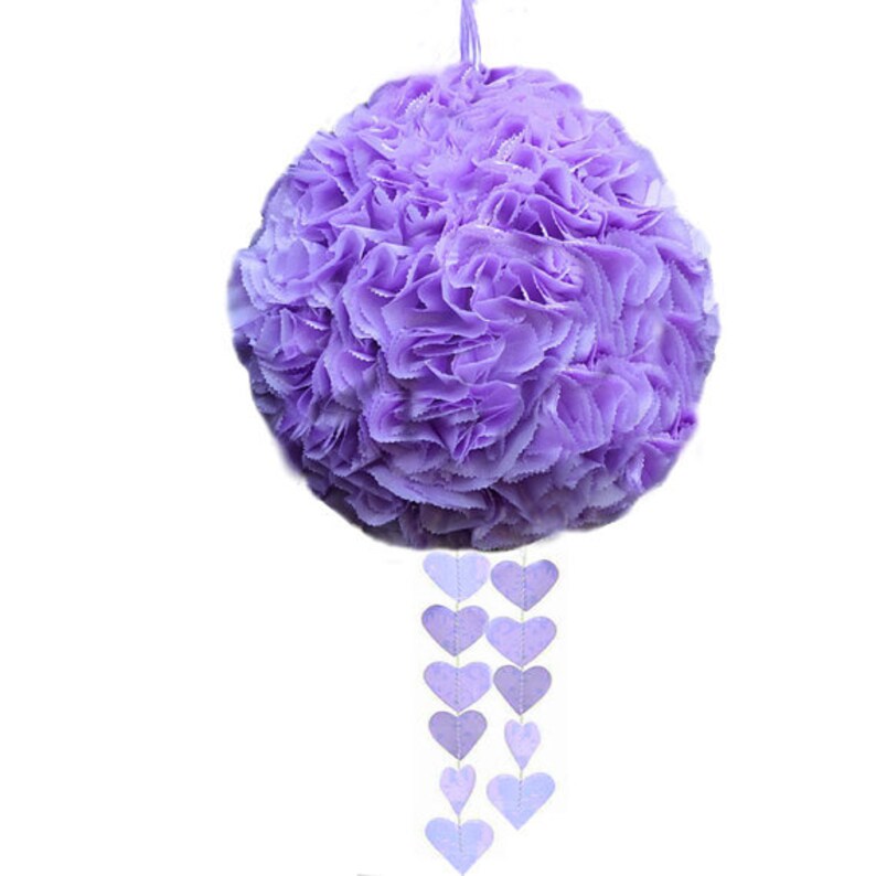 Kissing Balls Burgundy Choose Colors Kissing Ball Piñata Etsy