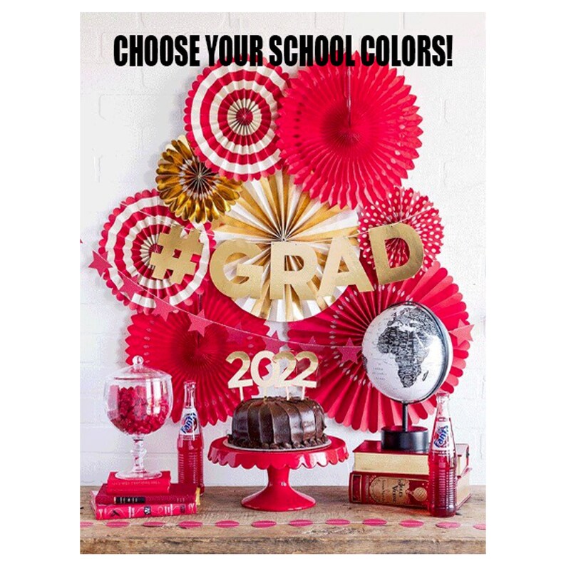 Graduation Decorations 2022 Centerpiece Custom Graduation Etsy