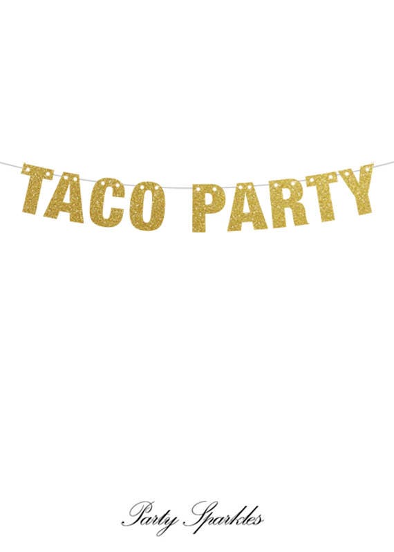 Taco Bell Party Banner, Taco Tuesdays Theme Decorations, Tacos and Tequila Party, Sign Decor, Cinco De Mayo, Taco banner