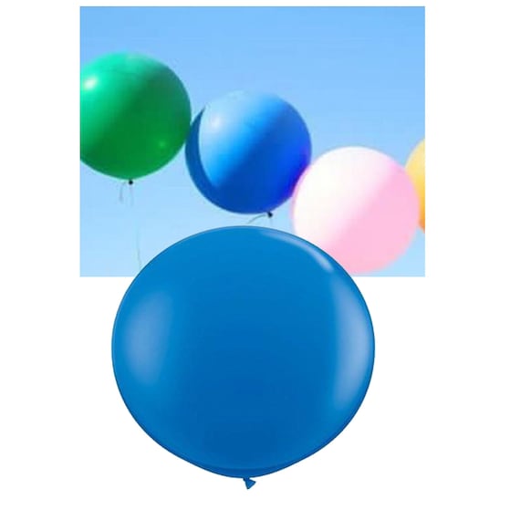 Blue Balloon, Medium Blue Latex 11", 5", 36" Royal Blue Balloons, Royal Blue Wedding, Sapphire Party Shower Baby, blue Birthday Party