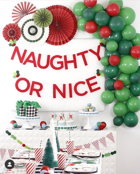 Christmas Balloon Garland Kit, Holiday Balloon Arch for a Work or Office Holiday Party, Wedding, Birthday,red green, add pink