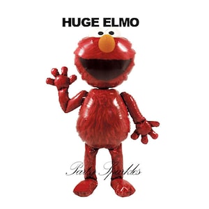 54&quot;Elmo Riesenballon Airwalker Geburtstagsparty, Elmo Ballon, Folienballon, Elmo Airwalker