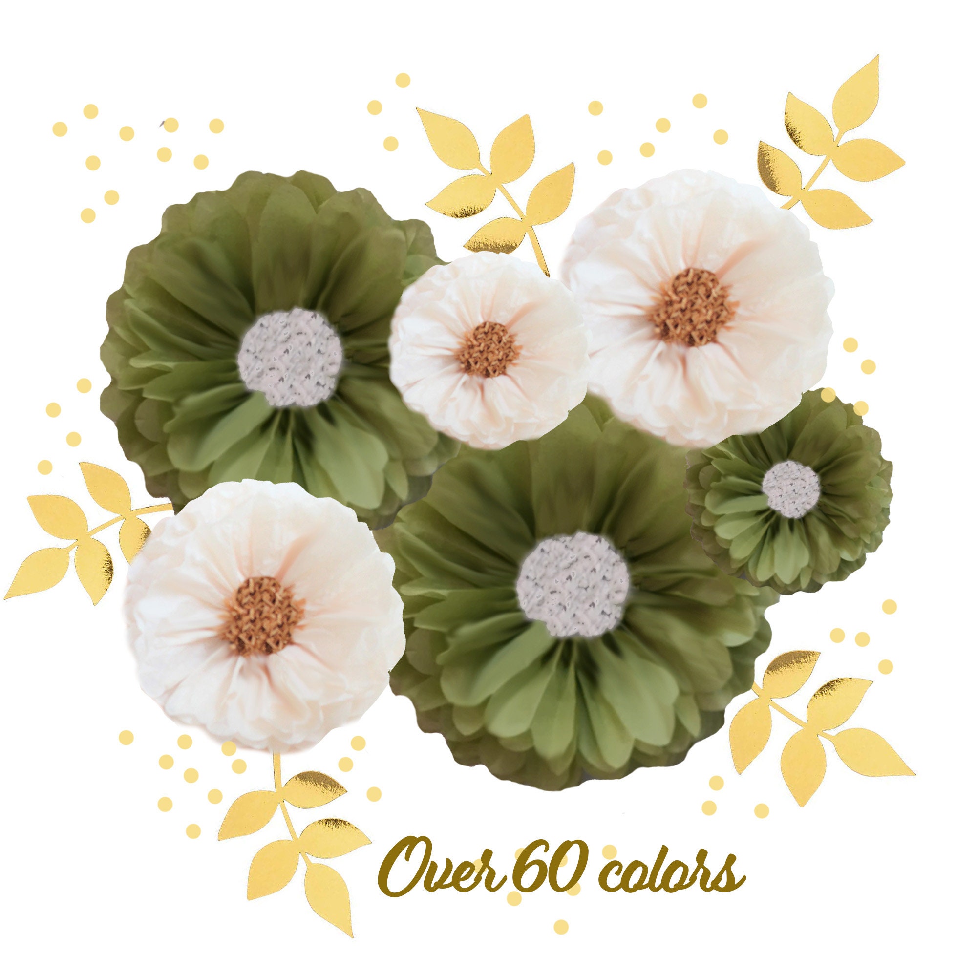 Paper Flower Kit - Cosmos. Papercraft kit for women. A creative