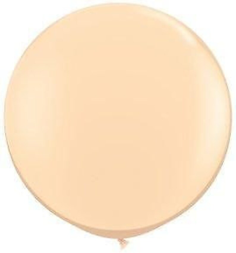 6 Big Balloons 36" Round Balloons Extra Large & Thick Balloons Reusable Giant Latex Balloons, For Photo Shoot/Birthday/Wedding