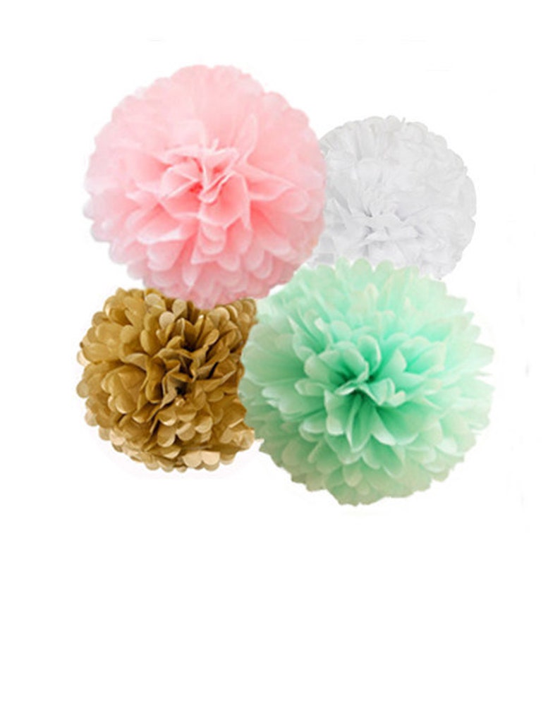 Spring Garland Pastel Tassel Garland Pastels Light Pink Etsy